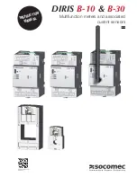 socomec DIRIS B-30 Instruction Manual preview