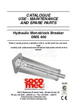 Preview for 1 page of socomec DMS 400 Use - Maintenance And Spare Parts