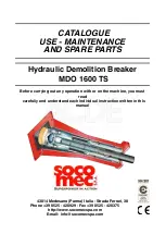 socomec MDO 1600 TS Use And Maintenace Manual preview