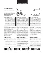 Preview for 1 page of socorex Calibra 832 Operating Instructions Manual