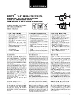 Preview for 1 page of socorex DOSYS 162 Operating Instructions Manual