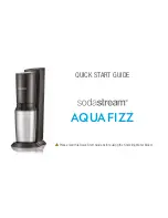 SodaStream Aqua Fizz Quick Start Manual preview