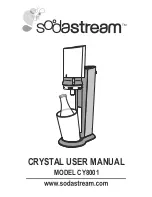 SodaStream Crystal CY8001 User Manual preview