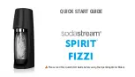 SodaStream FIZZI Quick Start Manual предпросмотр