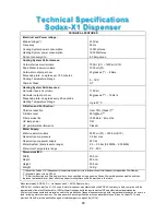 Предварительный просмотр 48 страницы SODAX X1-X10 User Manual