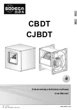 SODECA CBDT 10/10-4/8T User Manual предпросмотр