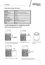 Предварительный просмотр 7 страницы SODECA PURI-50 Manual