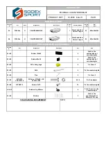 Preview for 4 page of Sodex Sport S12660 Product Sheet