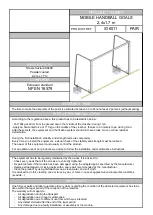 Sodex Sport S16011 Product Sheet preview