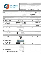 Preview for 8 page of Sodex Sport S30158 Assembly Instructions Manual