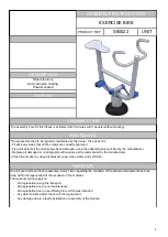 Preview for 1 page of Sodex Sport S80022 Assembly Instructions