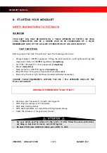 Preview for 14 page of Sodi mini 900 User Maintenance Manual