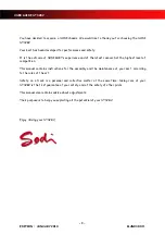 Preview for 3 page of Sodi ST32 BV User Maintenance Manual