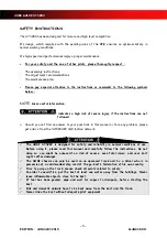 Preview for 4 page of Sodi ST32 BV User Maintenance Manual