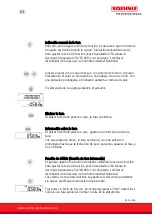 Preview for 63 page of Soehnle Professional 3705 User Manual