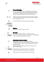 Preview for 109 page of Soehnle Professional 3705 User Manual