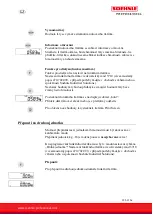 Предварительный просмотр 136 страницы Soehnle Professional 3705 User Manual