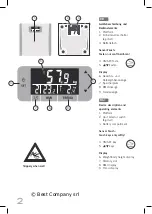 Preview for 2 page of Soehnle 63806 BODY BALANCE EASY CONTROL Operating Instructions Manual