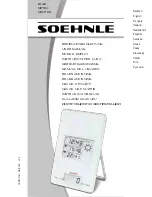 Soehnle 66223 User Manual предпросмотр