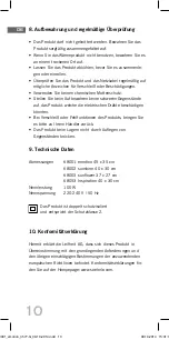 Preview for 10 page of Soehnle 68057 Operating Instructions Manual