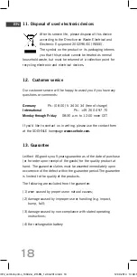 Preview for 18 page of Soehnle 68072 Operating Instructions Manual