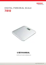 Soehnle 7810 User Manual preview