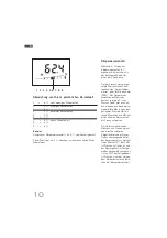 Preview for 10 page of Soehnle Body Balance Shape F3 Operating Instructions Manual