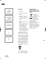 Preview for 66 page of Soehnle Body Balance Slim Design FT 4 Operating Instructions Manual