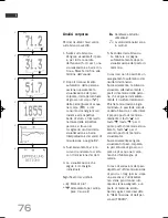 Preview for 76 page of Soehnle Body Balance Slim Design FT 4 Operating Instructions Manual