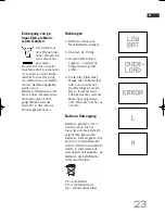 Preview for 23 page of Soehnle Body Balance Slim Design FT 5 Operating Instructions Manual