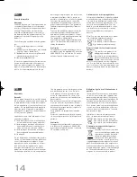 Preview for 14 page of Soehnle BODY CONTROL SIGNAL F3 Operating Instructions Manual