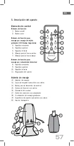 Предварительный просмотр 57 страницы Soehnle CHILL & GO 3D Operating Instructions Manual