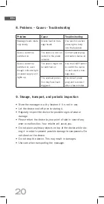 Preview for 20 page of Soehnle CHILL & GO Operating Instructions Manual