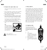 Preview for 9 page of Soehnle COMFORT 2-ZONE Operating Instructions Manual