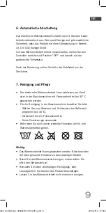 Preview for 9 page of Soehnle COMFORT DUO Operating Instructions Manual