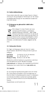 Preview for 11 page of Soehnle COMFORT DUO Operating Instructions Manual