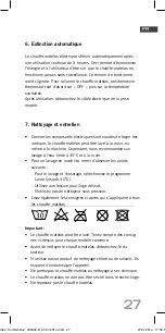 Preview for 27 page of Soehnle COMFORT DUO Operating Instructions Manual