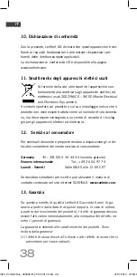 Preview for 38 page of Soehnle COMFORT DUO Operating Instructions Manual