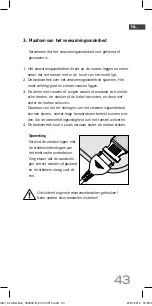 Preview for 43 page of Soehnle COMFORT DUO Operating Instructions Manual