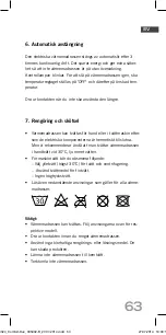 Preview for 63 page of Soehnle COMFORT DUO Operating Instructions Manual