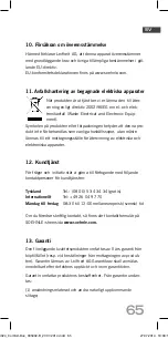 Preview for 65 page of Soehnle COMFORT DUO Operating Instructions Manual