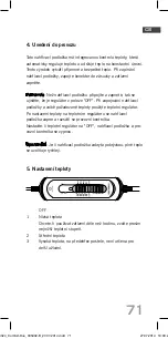 Preview for 71 page of Soehnle COMFORT DUO Operating Instructions Manual