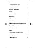 Preview for 3 page of Soehnle CWC 7746 Operating Instructions Manual