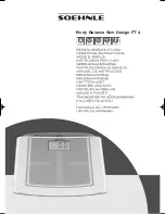 Preview for 1 page of Soehnle FT 4 Operating Instructions Manual