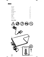 Предварительный просмотр 2 страницы Soehnle RSS1001-135090-W2E-B Operating Instructions Manual