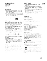 Preview for 5 page of Soehnle Solar Fit Operating Instructions Manual