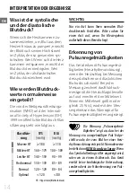 Preview for 16 page of Soehnle SYSTO MONITOR 300 Instructions For Use Manual