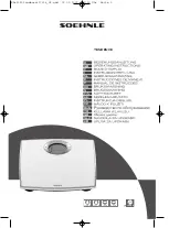 Soehnle TENDENCE Operating Instructions Manual preview