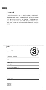 Предварительный просмотр 58 страницы Soehnle VITA-FLEX Operating Instructions Manual