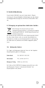 Preview for 9 page of Soehnle VITA-SPOT Operating Instructions Manual